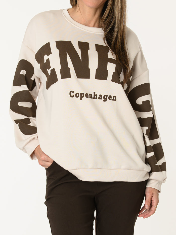 Chandail beige ''Copenhagen''