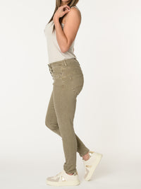 Jeans skinny kaki sable