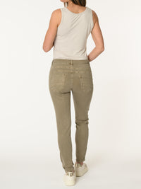 Jeans skinny kaki sable