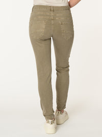 Jeans skinny kaki sable