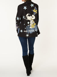 Veston noir Snoopy