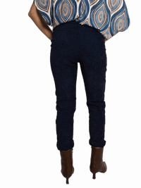 NEW - Pantalon bleu en velours côtelé