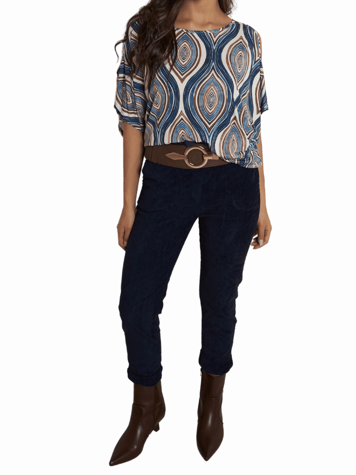 NEW - Blouse avec motifs abstraits