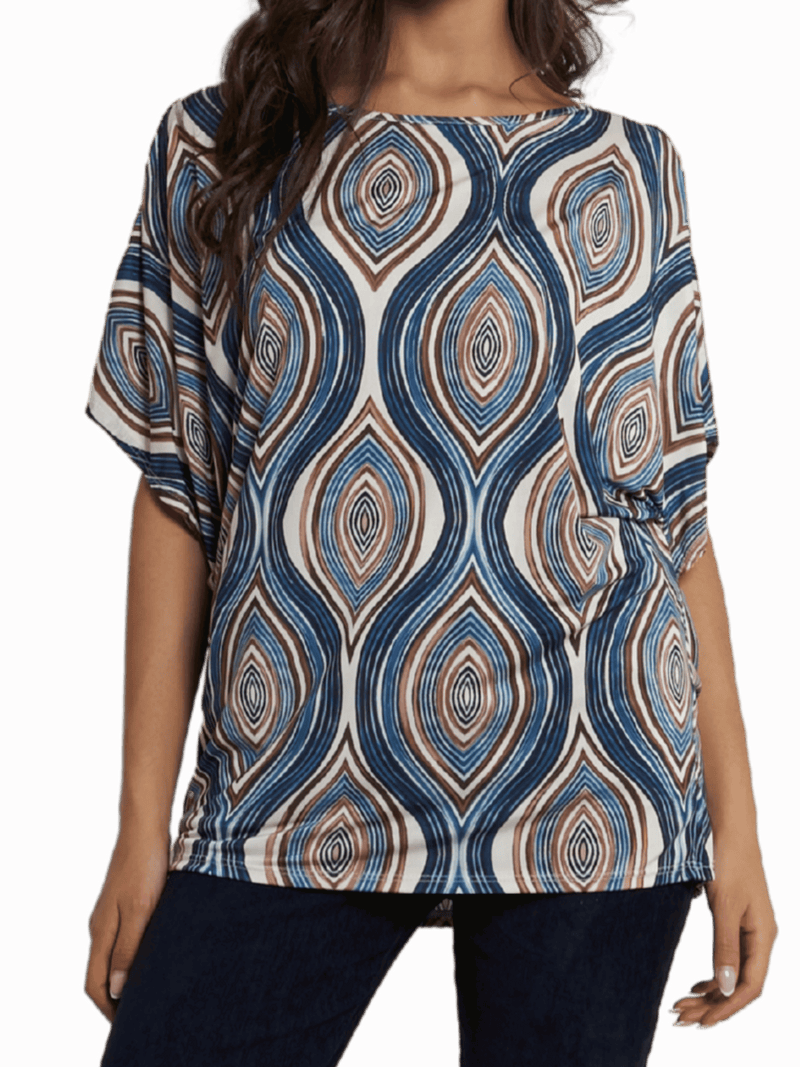 NEW - Blouse avec motifs abstraits