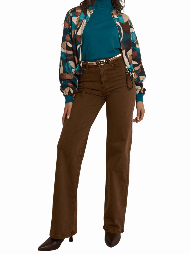NEW - Veste bomber avec imprimé géométrique