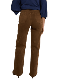 NEW - Jeans camel à jambe large