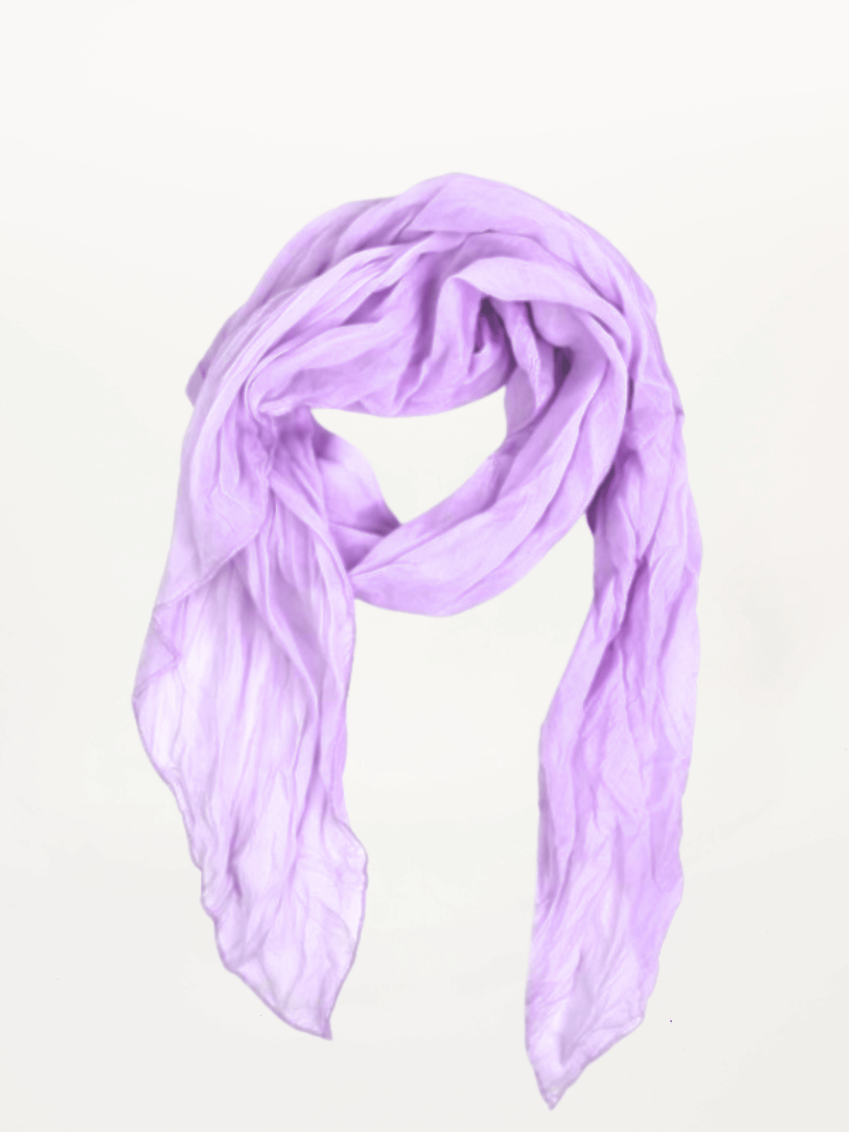 Foulard lilas léger 20% soie