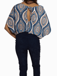 NEW - Blouse avec motifs abstraits