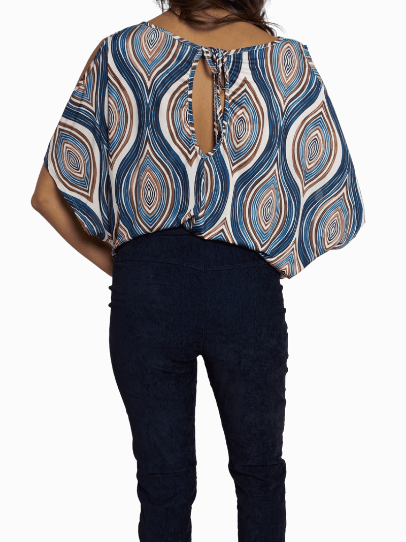 NEW - Blouse avec motifs abstraits