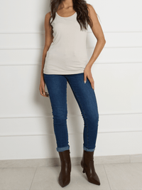 NEW - Camisole beige unie