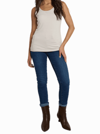 NEW - Camisole beige unie
