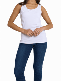 NEW - Camisole blanche unie