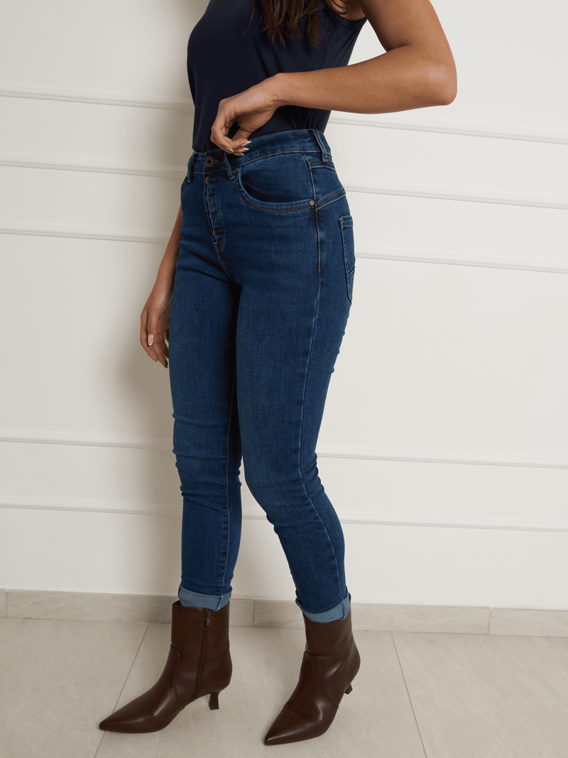 NEW - Jeans skinny bleu foncé