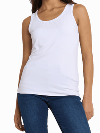 NEW - Camisole blanche unie