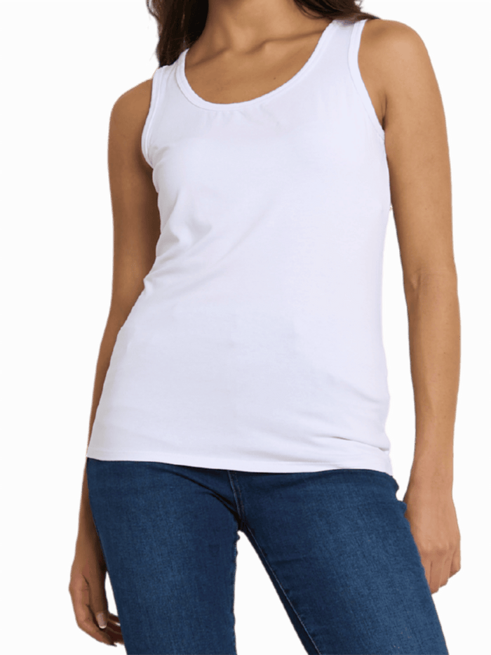 NEW - Camisole blanche unie