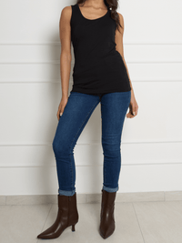 NEW - Camisole noire unie