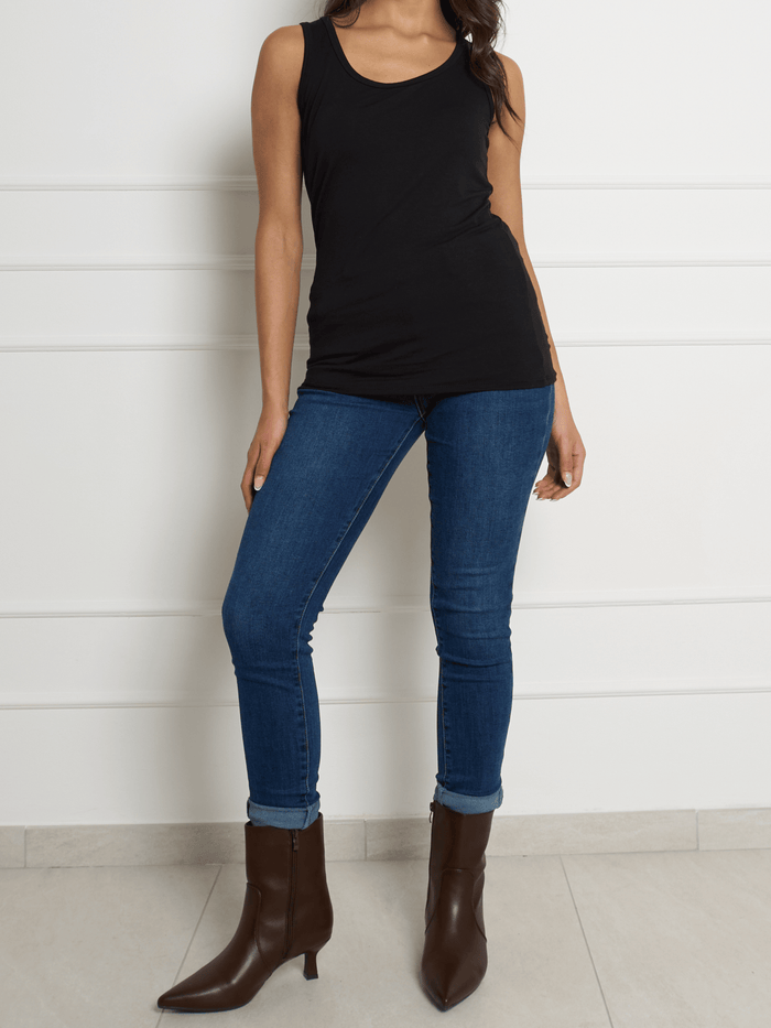 NEW - Camisole noire unie
