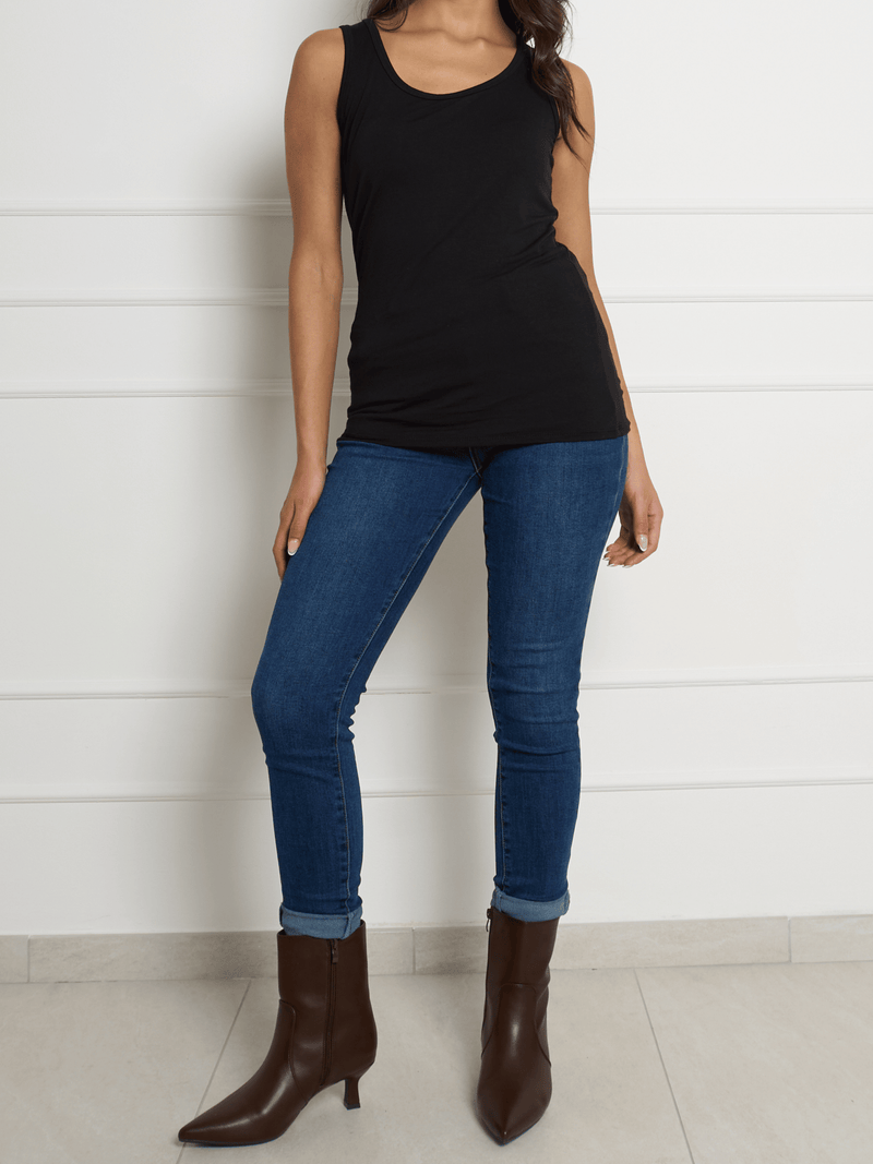 NEW - Camisole noire unie