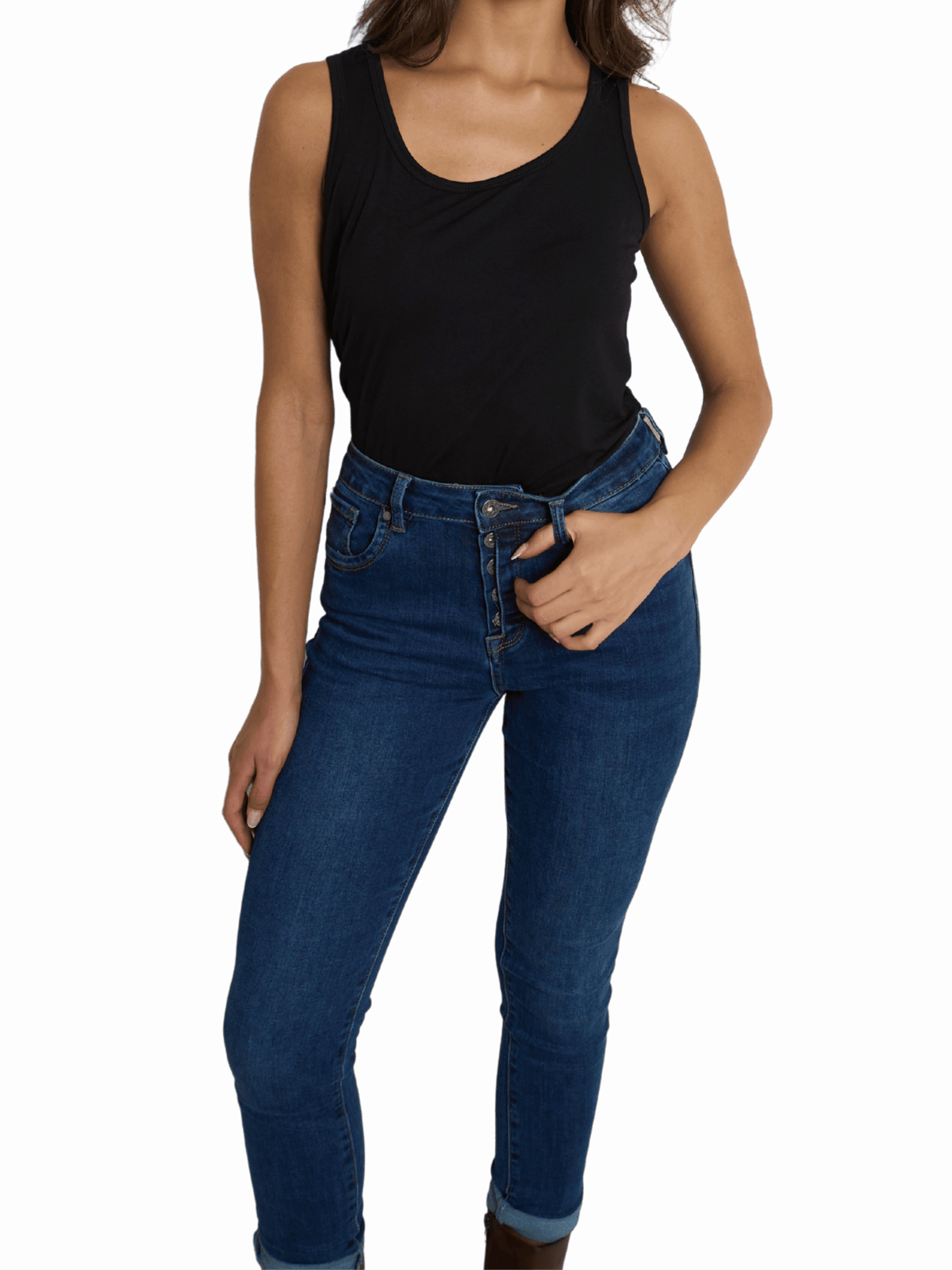 NEW - Camisole noire unie