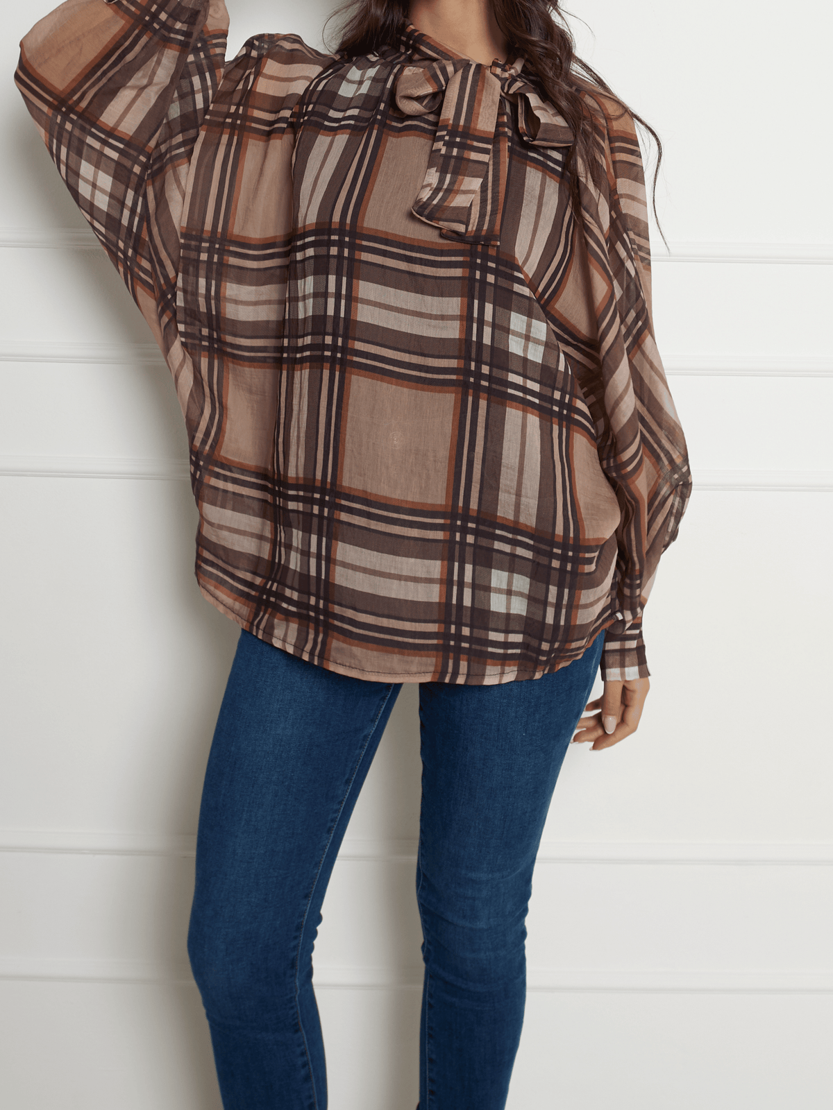 NEW - Blouse à carreaux Burberry