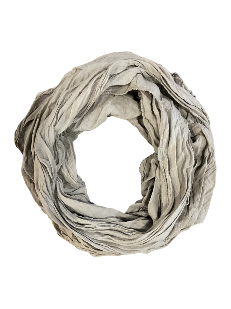 Foulard moka uni 100% coton