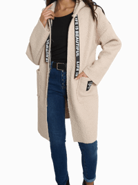 NEW - Manteau beige effet mouton retourné