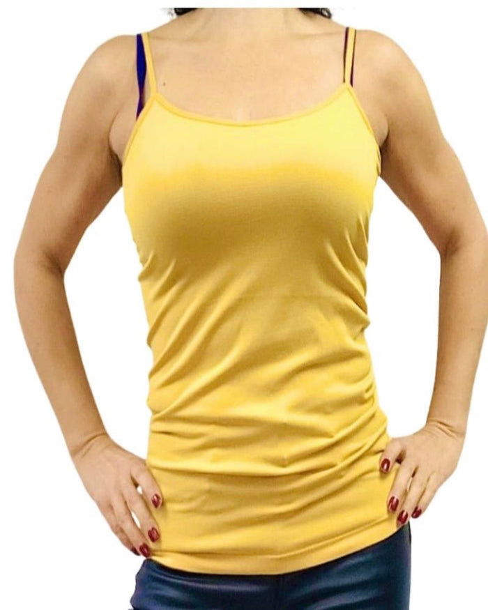 Camisole gainante | Camisoles amincissantes | Jaune