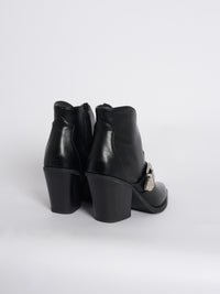 NEW - Botte noir en cuir végan