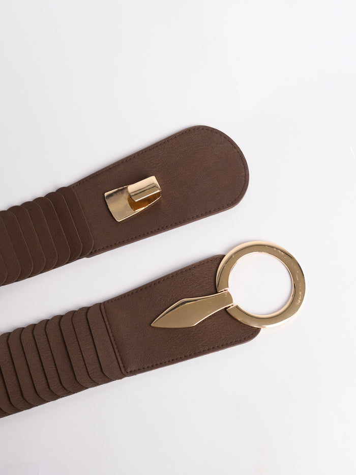 Elastic Brown Belt (Silhouette 1-2-3-4)
