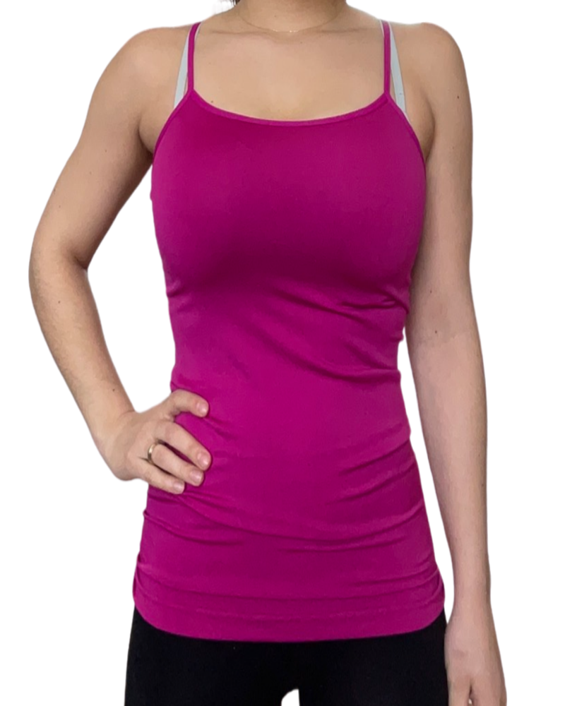 camisole magenta gainante